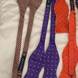 Tommy Hilfiger Men's Tie Set - Black, Purple, Orange